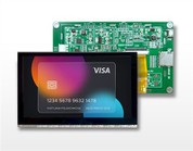 4,3 tommer TFT med berøringsskærm